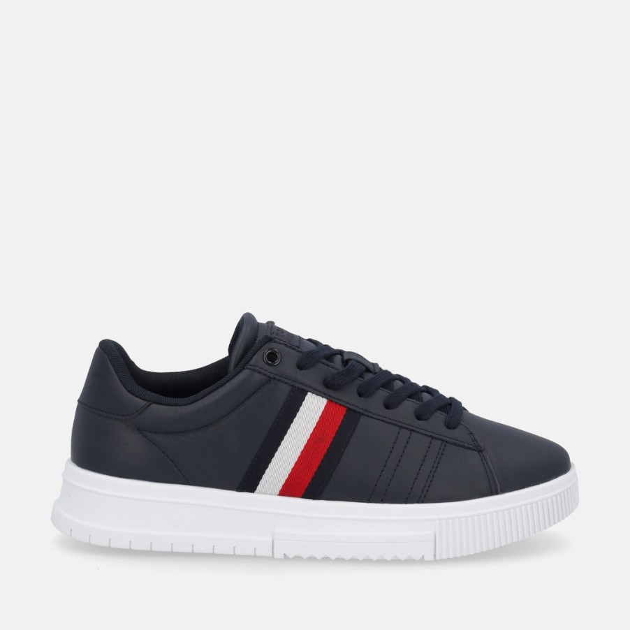 Uomo TOMMY HILFIGER | Tommy Hilfiger Supercup Leather