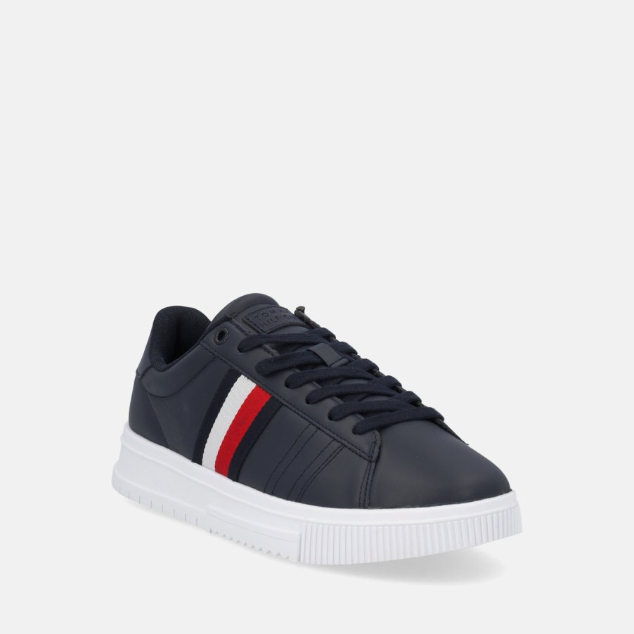 Uomo TOMMY HILFIGER | Tommy Hilfiger Supercup Leather