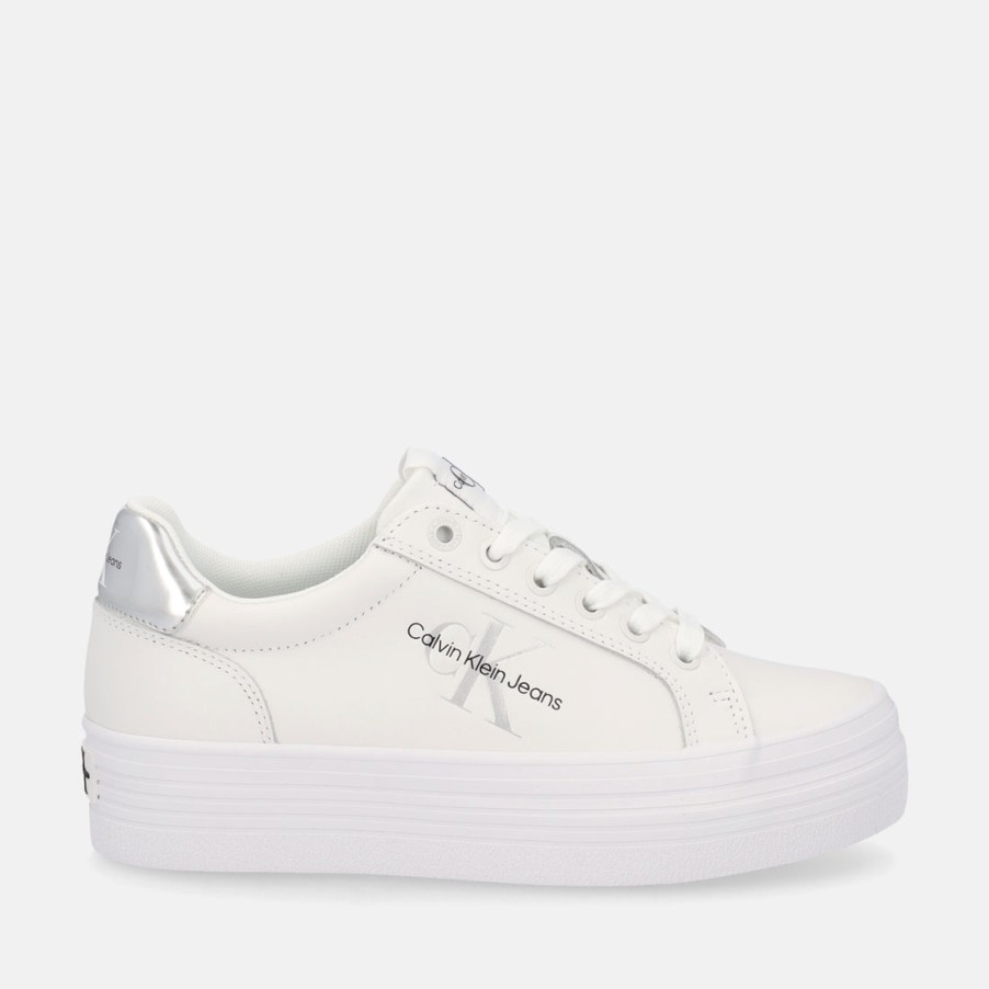 Donna CALVIN KLEIN | Calvin Klein Vulc Flatf Laceup Lth Refl