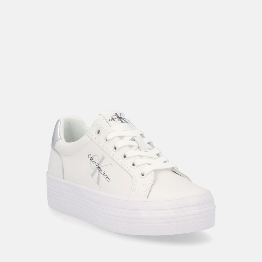 Donna CALVIN KLEIN | Calvin Klein Vulc Flatf Laceup Lth Refl