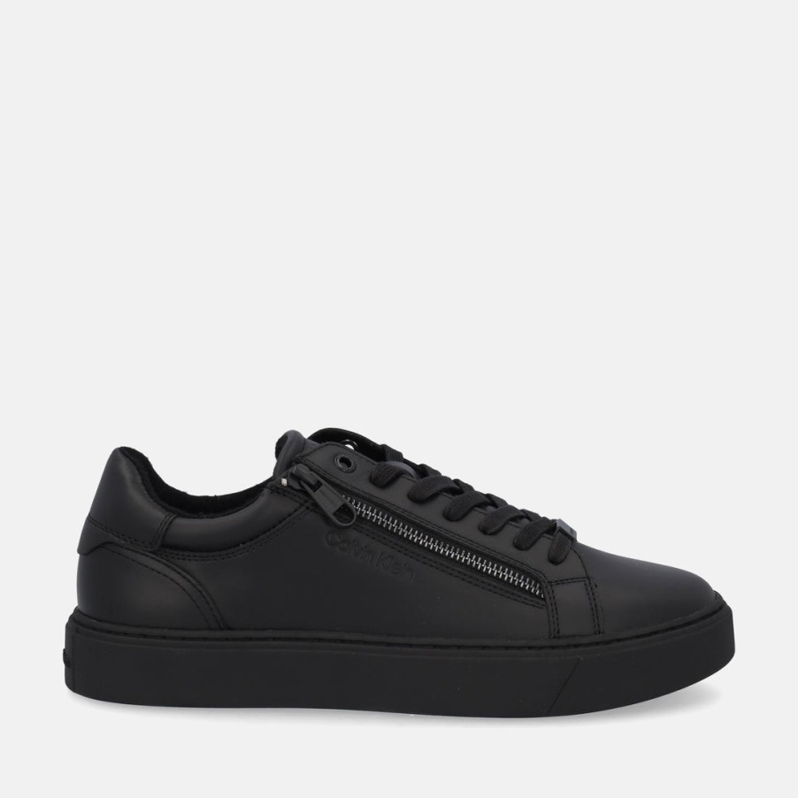 Uomo CALVIN KLEIN | Calvin Klein Low Top Lace Up W-Zip Rubb